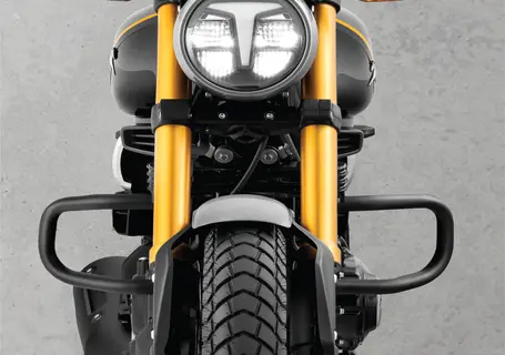 USD Front Suspension of TVS Ronin TD